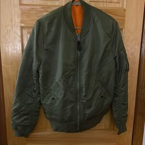 Alpha Industries Sage Green Bomber Jacket